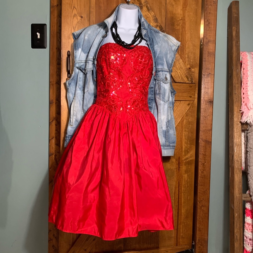 Gunne Sax by Jessica McClintock vintage party dress
